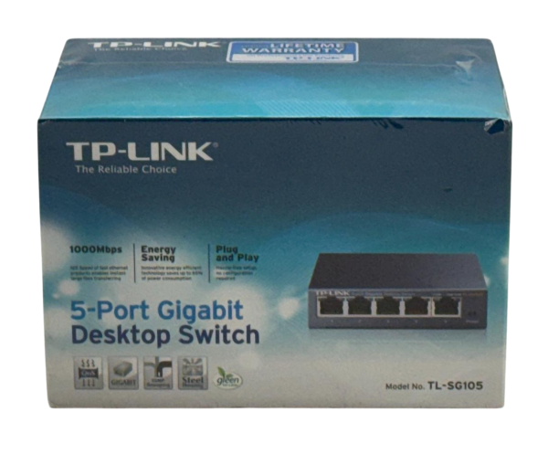 TP-LINK - TL-SG105 Netzwerk Switch 5 Port / 1 GBit/s / OVP / Brandneu