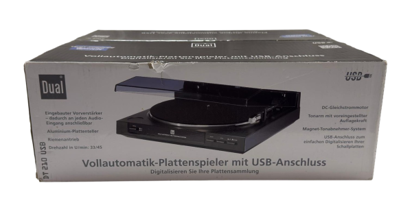 Dual - DT 210 USB-Plattenspieler / USB / Digitalisieren / OVP / Brandneu
