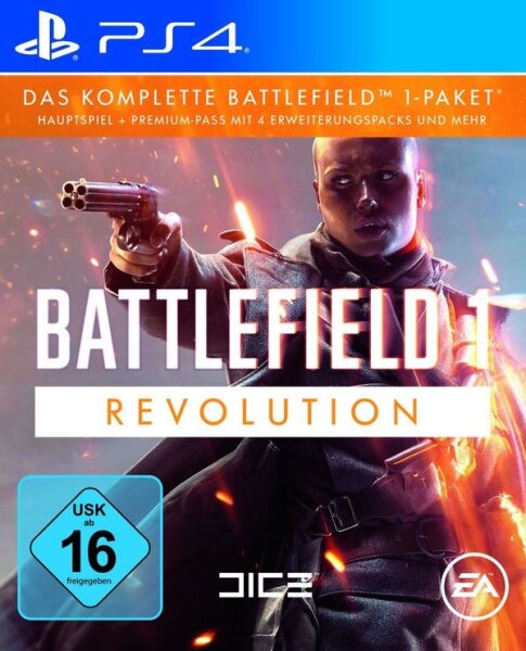 Battlefield 1 (Revolution Edition) Playstation 4 / PS5 *Guter Zustand