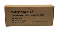 Neewer NW-700 Condenser Microphone Kit / Black Mic / Top Zustand