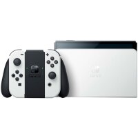 Nintendo Switch OLED / Black & White / 64GB / OVP / Top Zustand