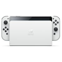 Nintendo Switch OLED / Black & White / 64GB / OVP / Top Zustand
