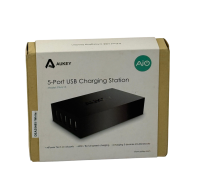 Aukey PA-U37 5 Port 40W USB Ladestation / Weiß /...