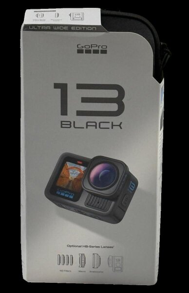 GoPro Hero 13 Black / Ultra Wide Edition / 4K/60 Action Cam / Wasserdicht / Neu
