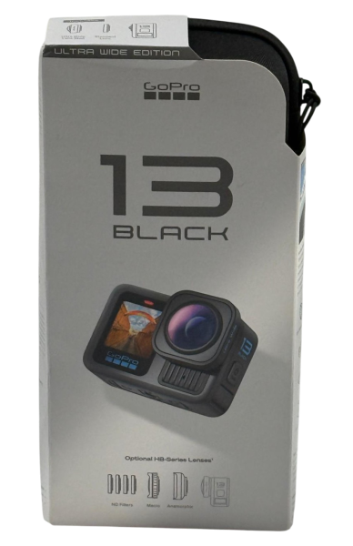 GoPro Hero 13 Black / Ultra Wide Edition / 4K/60 Action Cam / Wasserdicht / Neu