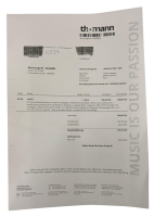 RCF F 6X - Professioneller Mixer / 6 Kanäle / PRO DSP FX / Schwarz / Top Zustand