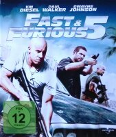 Fast & Furious 5 / Blu-Ray - Akzeptabel mit Kratzer