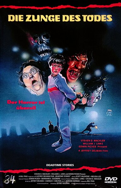 Die Zunge des Todes - gr. Hartbox A - lim.150 (84) DVD - Top Zustand