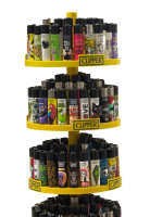 219x Clipper Feuerzeuge / versch. Motive / Clipper Ständer / Selten /Top Zustand