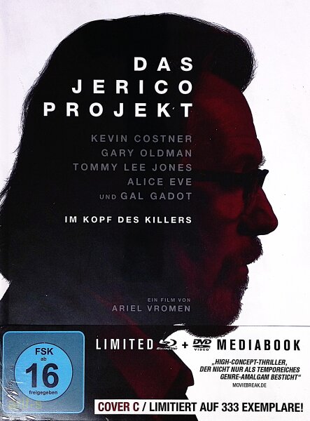 DAS JERICO PROJEKT IM KOPF DES KILLERS LIMITIERTES MEDIABOOK BLU RAY + DVD NEU