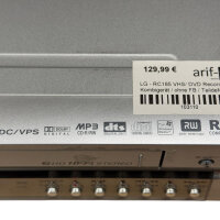 LG - RC185  VHS/ DVD Recorder Kombigerät / ohne FB / Teildefekt