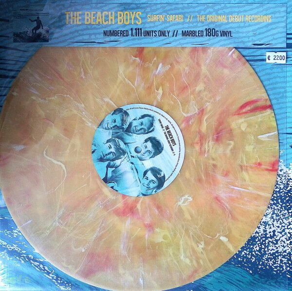The Beach Boys/Limited Edition. Yellow-Vinyl,  LP - M (Mint) Brandneu