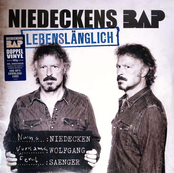 Niedeckens BAP* – Lebenslänglich / Double LP - Vinyl, LP - M (Mint) Brandneu