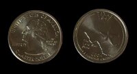 USA 2004 P Texas State Quarter / 25 Cents / unzirkuliert...