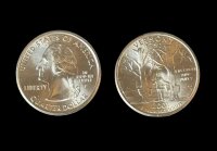 USA 2001 P Vermont State Quarter / 25 Cents /...