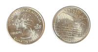 USA 2001 P Kentucky State Quarter / 25 Cents /unzirkuliert /Original Umlaufmünze