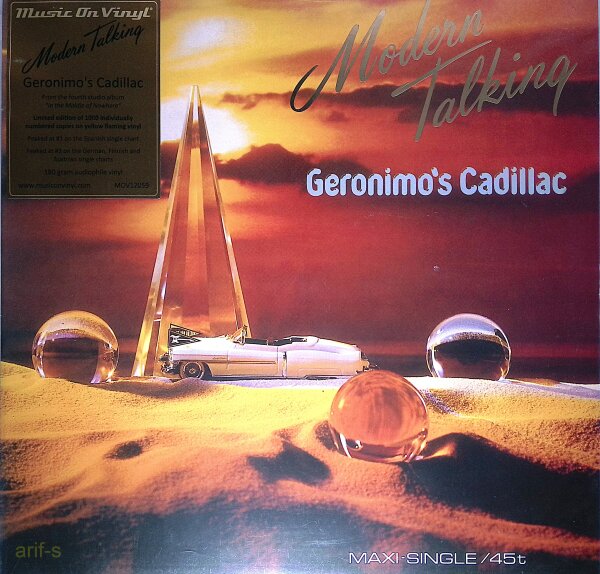 Modern Talking – Geronimos Cadillac / Ltd. Ed. / 180g Yellow Vinyl - M (Mint)