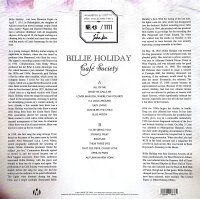 Billie Holiday – Café Society - Numbered 1.111 Units,180g White Vinyl - M (Mint)