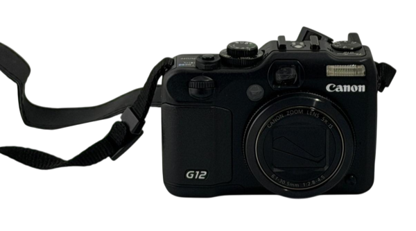 Canon PowerShot G12  Digitalkamera / 10MP / Schwarz / Top Zustand