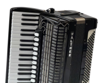 Walther "Saphir" Akkordeon / 4 Chörig / 120 Bässe / Koffer / Top Zustand
