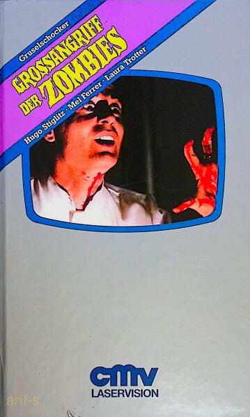 Grossangriff der Zombies (Große Hartbox, VHS Edition, Cover B) DVD *Top Zustand