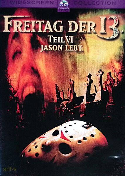 Freitag der 13. Teil 6 - Jason lebt / Widescreen Collection / DVD * Top Zustand