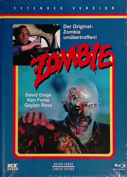 Zombie: Dawn of the Dead Extended Cut - Mediabook Edition CoverA / BluRay - NEU
