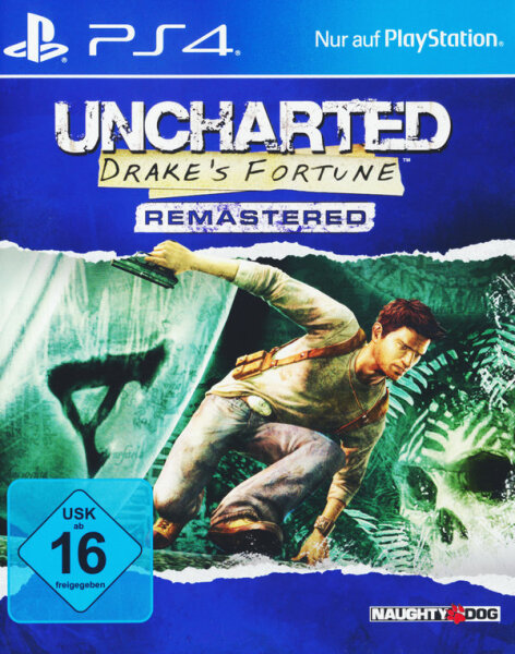 Uncharted - Drakes Fortine (Remastered) Playstation 4 / PS5 * Guter Zustand