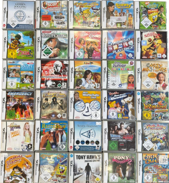 🎮 50x Nintendo DS Spiele – Konvolut / OVP / Überraschungspaket 🎮