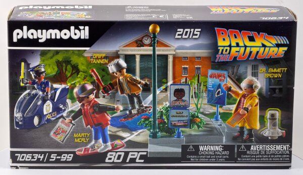 PLAYMOBIL Back to the Future Part II / Verfolgung mit Hoverboard / 70634 / NEU