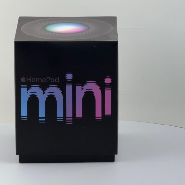 Apple HomePod Mini / A2374 / Space Gray / OVP / Top Zustand