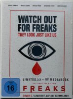 WARCH OUT FOR FREAKS Mediabook Bluray + DVD limitiert 333 Exemplare Cover C