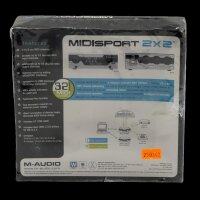 M-Audio Midisport USB Midi Interface / 2x2 / 2-IN &...