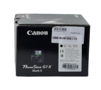 Canon PowerShot G1 X Mark II 12.8 MP Digitalkamera / Schwarz / OVP / Top Zustand