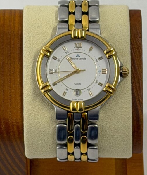 Maurice Lacroix "Calypso" 95327 Herrenuhr / Quartz / Stahl  /35MM /Guter Zustand