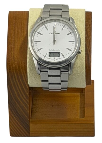Dugena Herrenuhr / Ref. 4460673 / Edelstahl / Funk / OVP / Guter Zustand