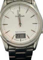 Dugena Herrenuhr / Ref. 4460673 / Edelstahl / Funk / OVP / Guter Zustand