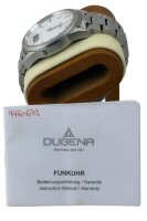 Dugena Herrenuhr / Ref. 4460673 / Edelstahl / Funk / OVP / Guter Zustand
