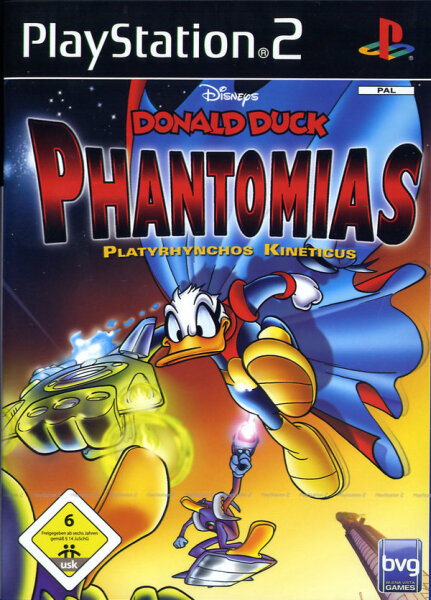 Disneys Donald Duck Phantomias Platyrhynchos Kineticus/ PS2 * Guter Zustand