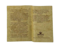 H. Lehner VW. Käfer / Handgefertigte Collage aus Uhrenteile