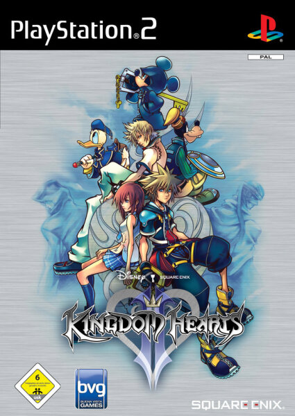 Kingdom Hearts 2 / Playstation 2 / PS2 + Handbuch - Akzeptabel mit Kratzer