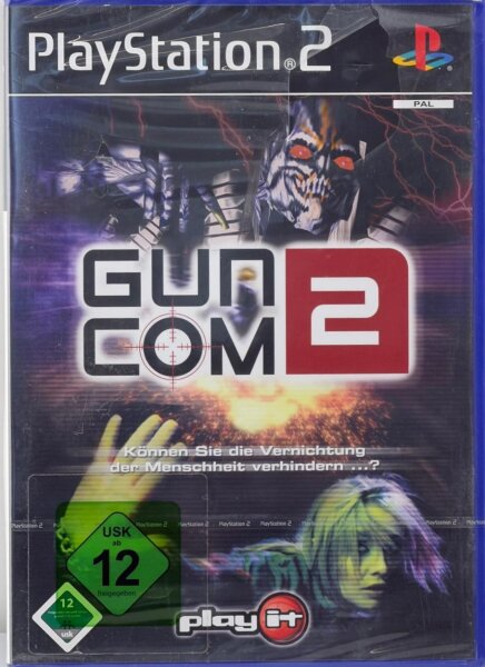 Guncom 2 / Playstation 2 / PS 2 + Handbuch *Guter Zustand