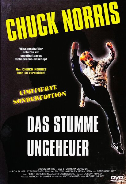 DAS STUMME UNGEHEUER / Chuck Norris - SONDEREDITION - DVD HARTBOX - Top Zustand