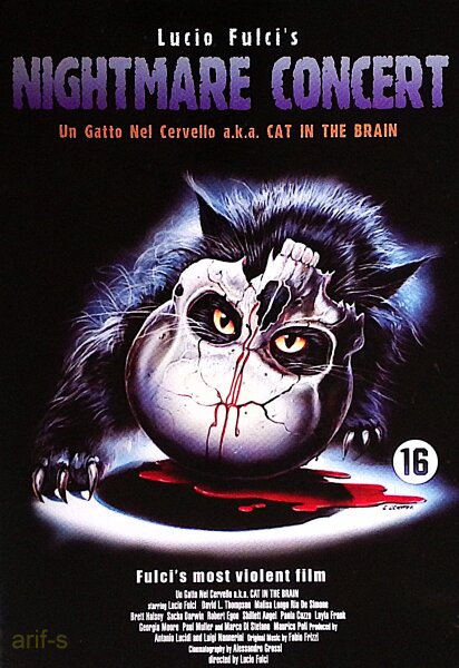 NIGHTMARE CONCERT (CAT IN THE BRAIN) / Lucio Fulci / DVD * Guter Zustand