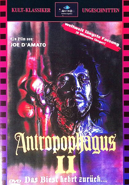 Antropophagus II - Das Biest kehrt zurück / Uncut / DVD * Top Zustand