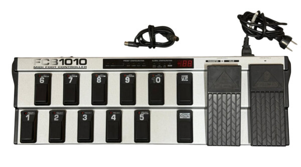 Behringer "FCB1010" MIDI Fußcontroller / Expression Pedalen / Guter Zustand