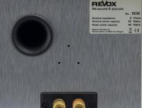 1 Paar REVOX Re:sound S Piccolo Regallautsprecher / Silber / Guter Zustand