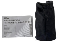 Nikon AF-S DX Nikkor 18-105mm Teleobjektiv / VR / f/3.5-5.6G ED  / Top Zustand