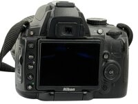 Nikon D5000 Body + Nikon 18-55mm VR Objektiv / ohne OVP / Guter Zustand
