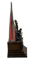 Tischaltar Maria Altar mit Spieluhr: Marianisches Jahr 1854-1954 / Guter Zustand